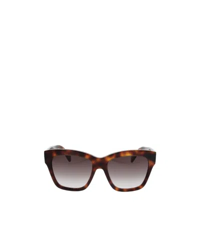 CELINE TORTOISESHELL CAT-EYE-FRAME SUNGLASSES