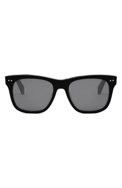 CELINE CELINE TRIOMPHE 54MM SQUARE SUNGLASSES
