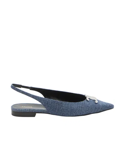 CELINE TRIOMPHE FLATS