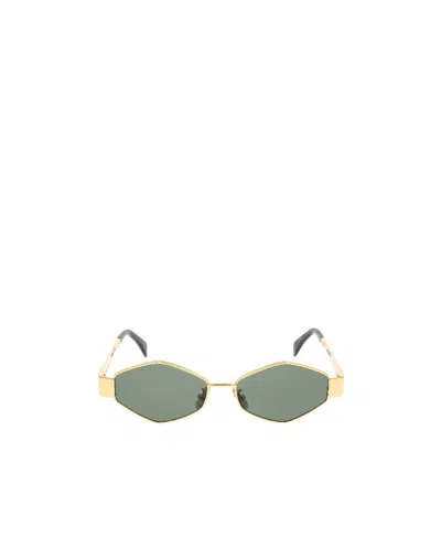 CELINE TRIOMPHE GEOMETRIC-FRAME SUNGLASSES
