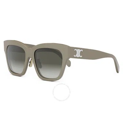 CELINE CELINE TRIPMPHE BROWN BUTTERFLY LADIES SUNGLASSES CL40253F 59F 55