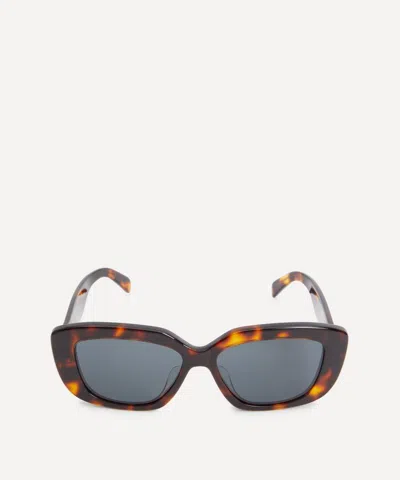 CELINE CELINE WOMEN'S ACETATE RECTANGULAR SUNGLASSES