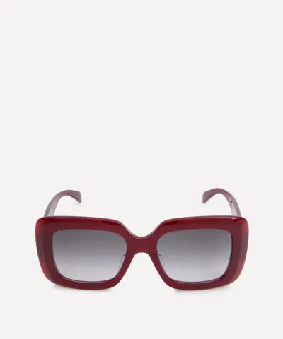 CELINE CELINE WOMEN'S ACETATE SQUARE SUNGLASSES
