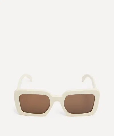 CELINE CELINE WOMEN'S TRIOMPHE CHUNKY OVERSIZED SUNGLASSES