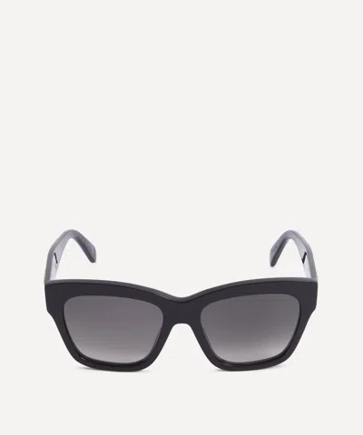 CELINE CELINE WOMEN'S TRIOMPHE SQUARE ACETATE SUNGLASSES