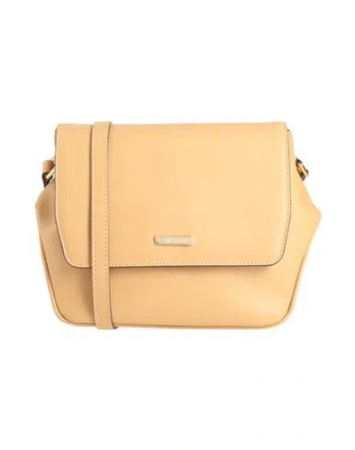 CERRUTI 1881 CERRUTI 1881 WOMAN CROSS-BODY BAG SAND SIZE - LEATHER