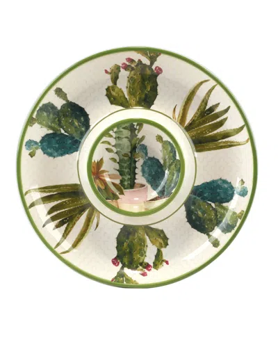 CERTIFIED INTERNATIONAL CACTUS VERDE CHIP DIP, 13.75"