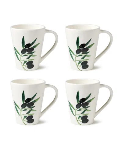 CERTIFIED INTERNATIONAL OLIVIA MUGS, SET OF 4