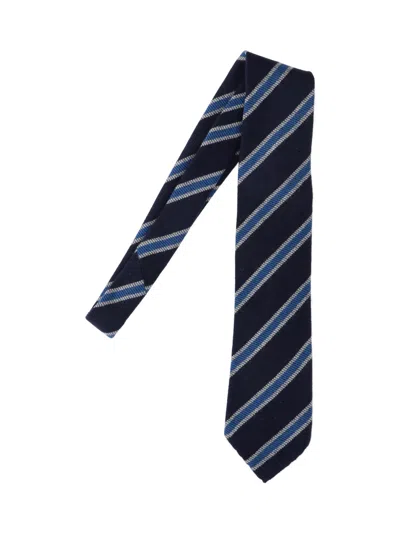 CESARE ATTOLINI STRIPED TIE