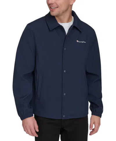 CHAMPION MEN'S LOGO COACH JACKET