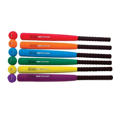 CHAMPION SPORTS RHINO ULTRA FOAM 29IN BAT & BALL