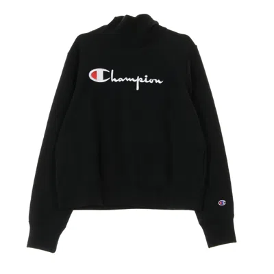 CHAMPION WOMEN'S CROPPED TURTLE NECK SWEATSHIRT L/S SWEATSHIRT