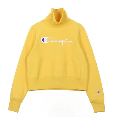 CHAMPION WOMEN'S CROPPED TURTLE NECK SWEATSHIRT L/S SWEATSHIRT