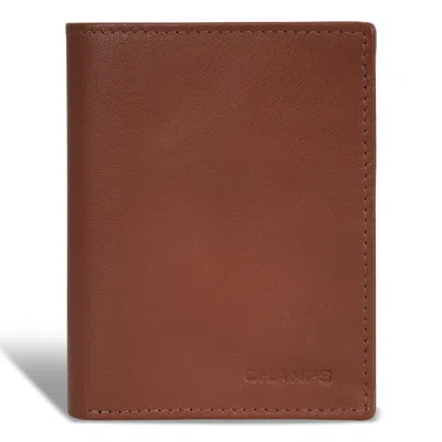 CHAMPS ONYX / LEATHER VERTICAL WALLET