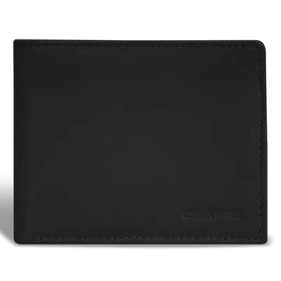 CHAMPS ONYX / LEATHER ZIP BI-FOLD WALLET
