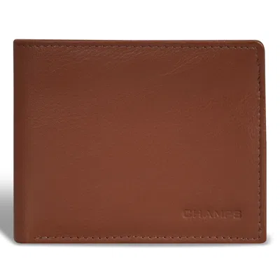 CHAMPS ONYX / LEATHER ZIP BI-FOLD WALLET