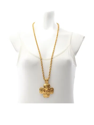 CHANEL 1986-1988 FLOWER-SHAPED NECKLACE