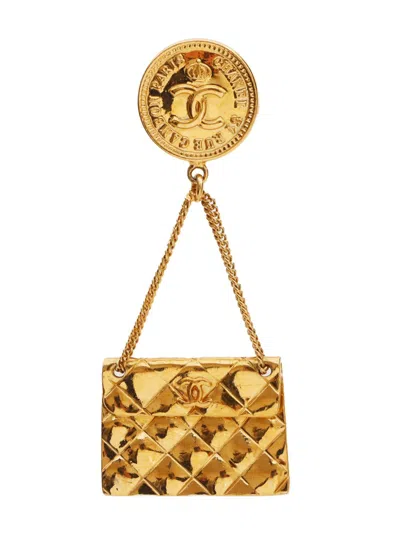 CHANEL 1994 CC BAG BROOCH