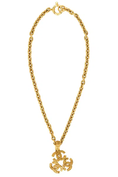 CHANEL CHANEL 1994 TRIPLE CC NECKLACE