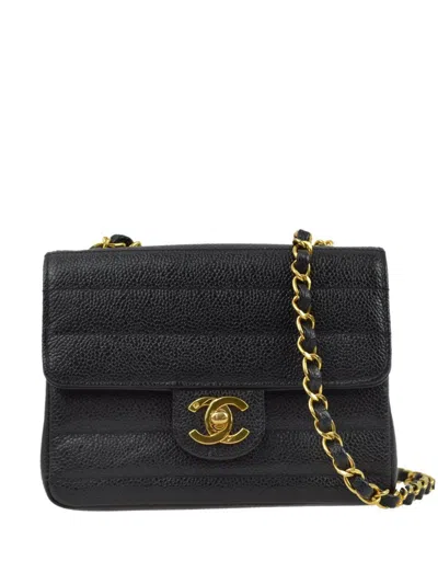 CHANEL 1995 MINI CLASSIC SQUARE FLAP SHOULDER BAG
