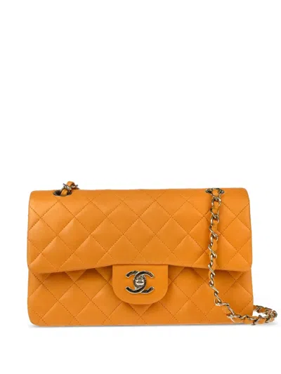 CHANEL 1998 SMALL DOUBLE FLAP SHOULDER BAG