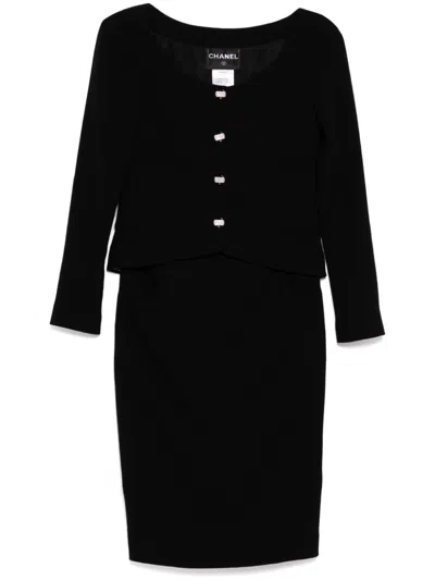 CHANEL 2000S CHANEL SETUP JACKET SKIRT