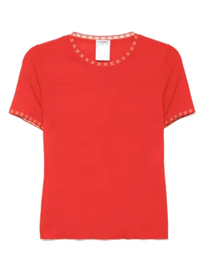 CHANEL 2001 KNITTED TOP