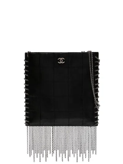 CHANEL 2002 FRINGED CROSSBODY BAG