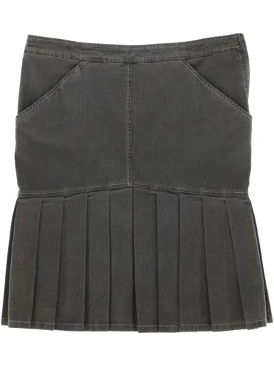 CHANEL 2003 PLEATED SKIRT