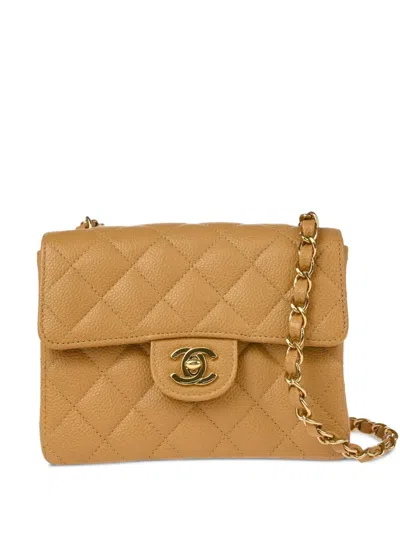 CHANEL 2005 MINI CLASSIC SQUARE FLAP 17 SHOULDER BAG