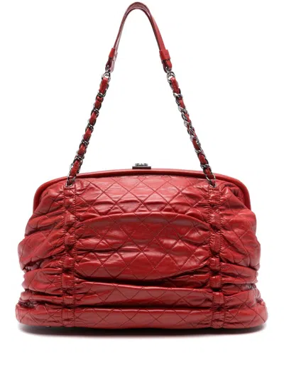 CHANEL 2006-2008 QUILTED TOTE BAG