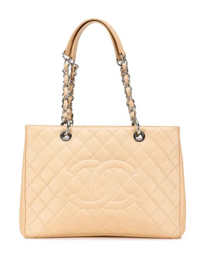 CHANEL 2014 CAVIAR GRAND SHOPPING TOTE BAG