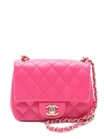 CHANEL 2015-2016 MINI QUILTED TOTE BAG