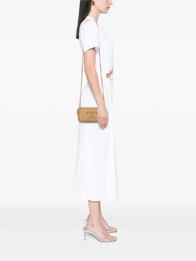 CHANEL 2018 CAVIAR CC FILIGREE CROSSBODY BAG