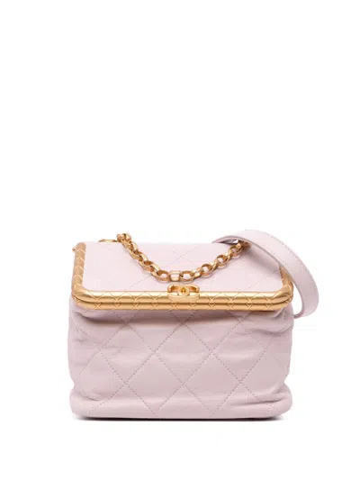 CHANEL 2020 QUILTED LAMBSKIN MY CRUSH VANITY BAG CROSSBODY BAG