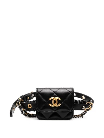 CHANEL 2021 GARTER THIGH MICRO FLAP BAG