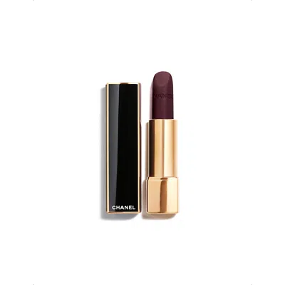 CHANEL 468 ELEGANTE ROUGE ALLURE VELVET LUMINOUS MATTE VELVET LIP COLOUR 3.5G
