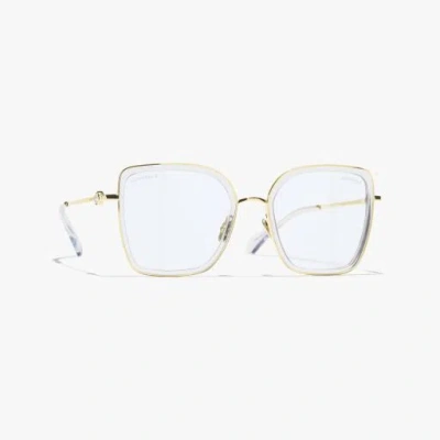 CHANEL BUTTERFLY BLUE LIGHT GLASSES