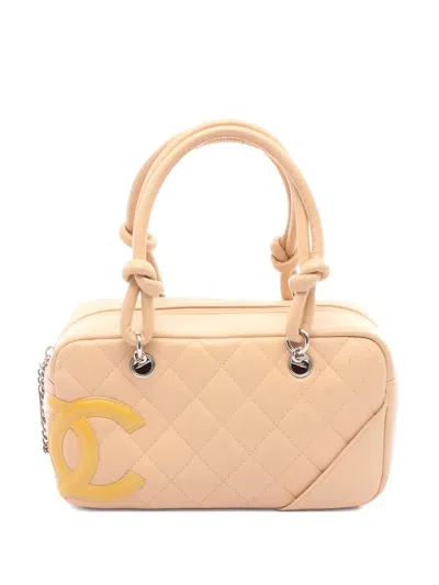 CHANEL CAMBON LINE MINI BOWLING HANDBAG