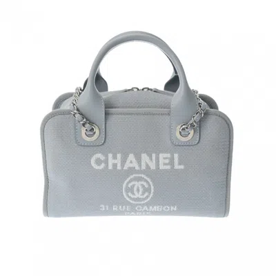 CHANEL CANVAS HANDBAG (PRE-OWNED)