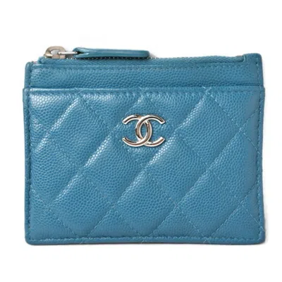 CHANEL CAVIAR LEATHER COIN PURSE/COIN CASE (PRE-OWNED)