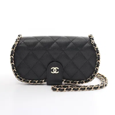 CHANEL CAVIAR LEATHER SHOULDER BAG (PRE-OWNED)