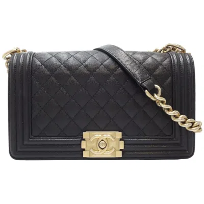 CHANEL CAVIAR LEATHER SHOULDER BAG (PRE-OWNED)