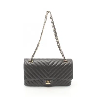 CHANEL CAVIAR LEATHER SHOULDER BAG (PRE-OWNED)