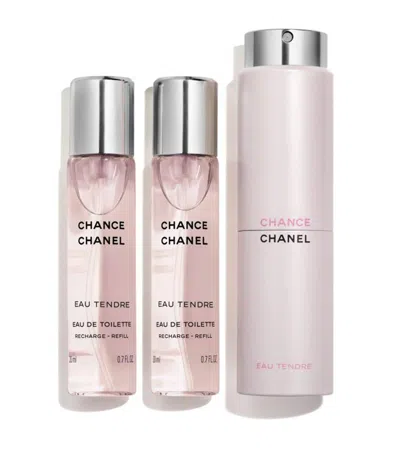 CHANEL CHANCE EAU TENDRE EAU DE TOILETTE TWIST AND SPRAY