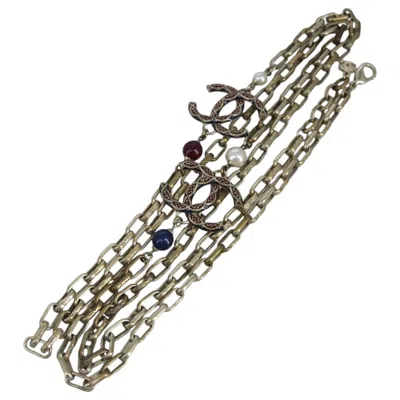 CHANEL COCO MARK METAL NECKLACE JEWELRY (PRE-OWNED)