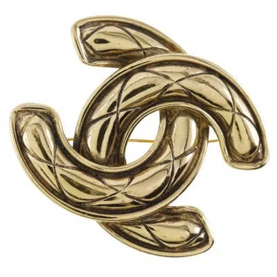 CHANEL COCO METAL BROOCH (PRE-OWNED)