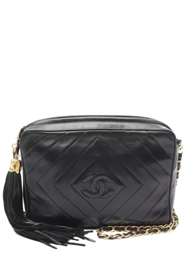 CHANEL DIAMOND-QUILTED CHAIN SHOULDER BAG