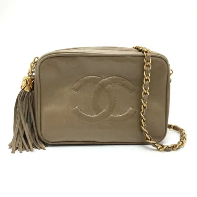 CHANEL LEATHER SHOULDER BAG (PRE-OWNED)