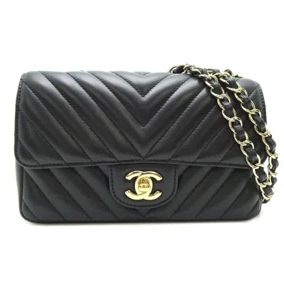 CHANEL LEATHER SHOULDER BAG (PRE-OWNED)